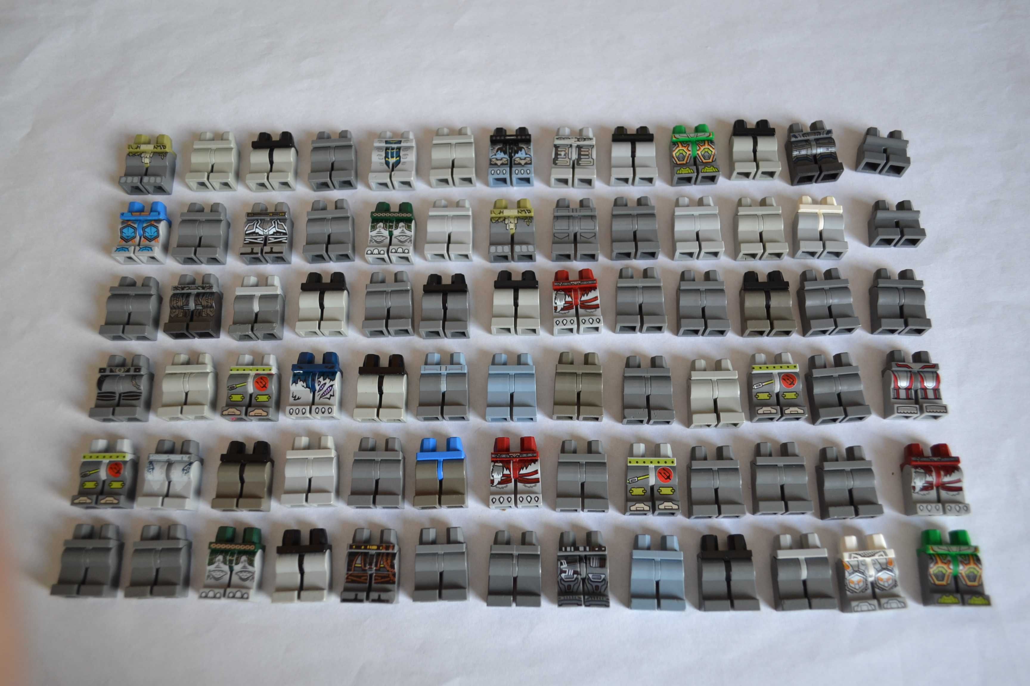 LEGO części - nogi(szare)