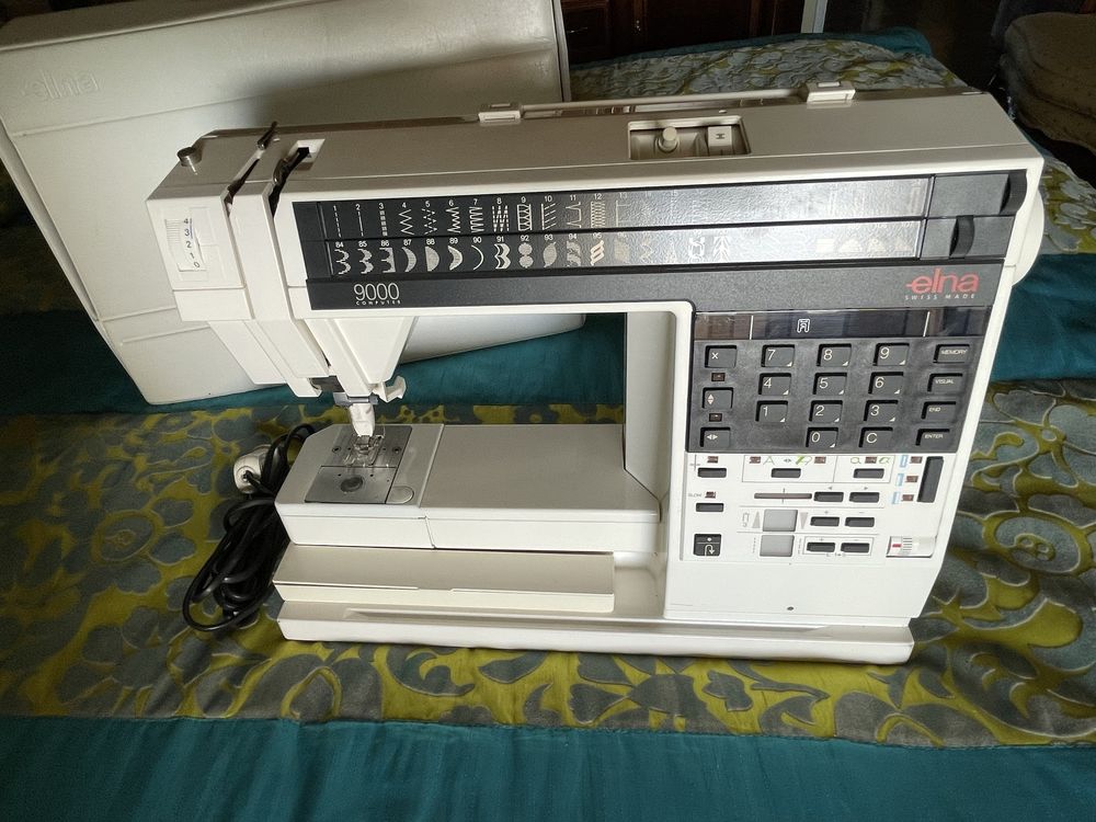 Maquina costura Elna 9000 computer