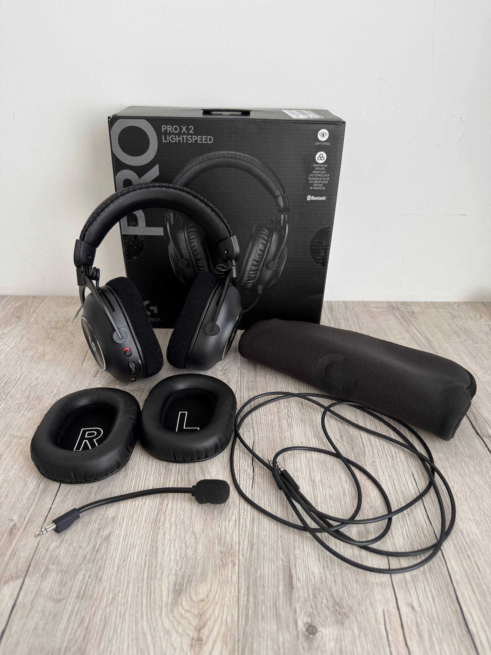 Бездротова ігрова гарнітура Logitech G Pro X 2 Lightspeed (981-001263)