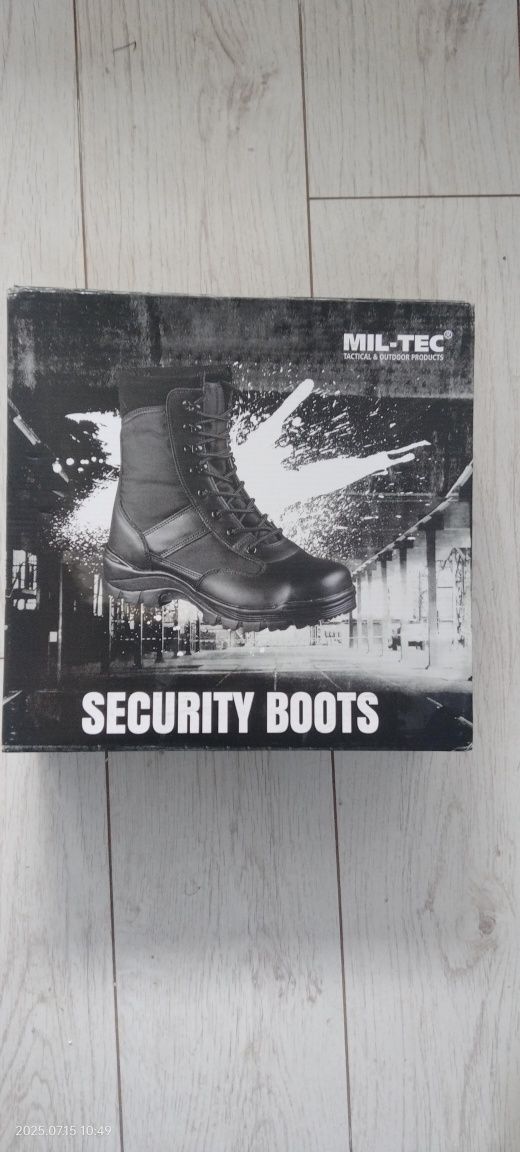 Buty taktyczne Mil Tec Secutity Boots 43