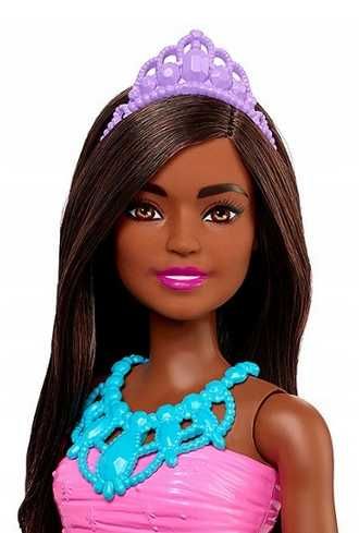 Lalka Barbie Księżniczka fioletowa sukienka HGR02
