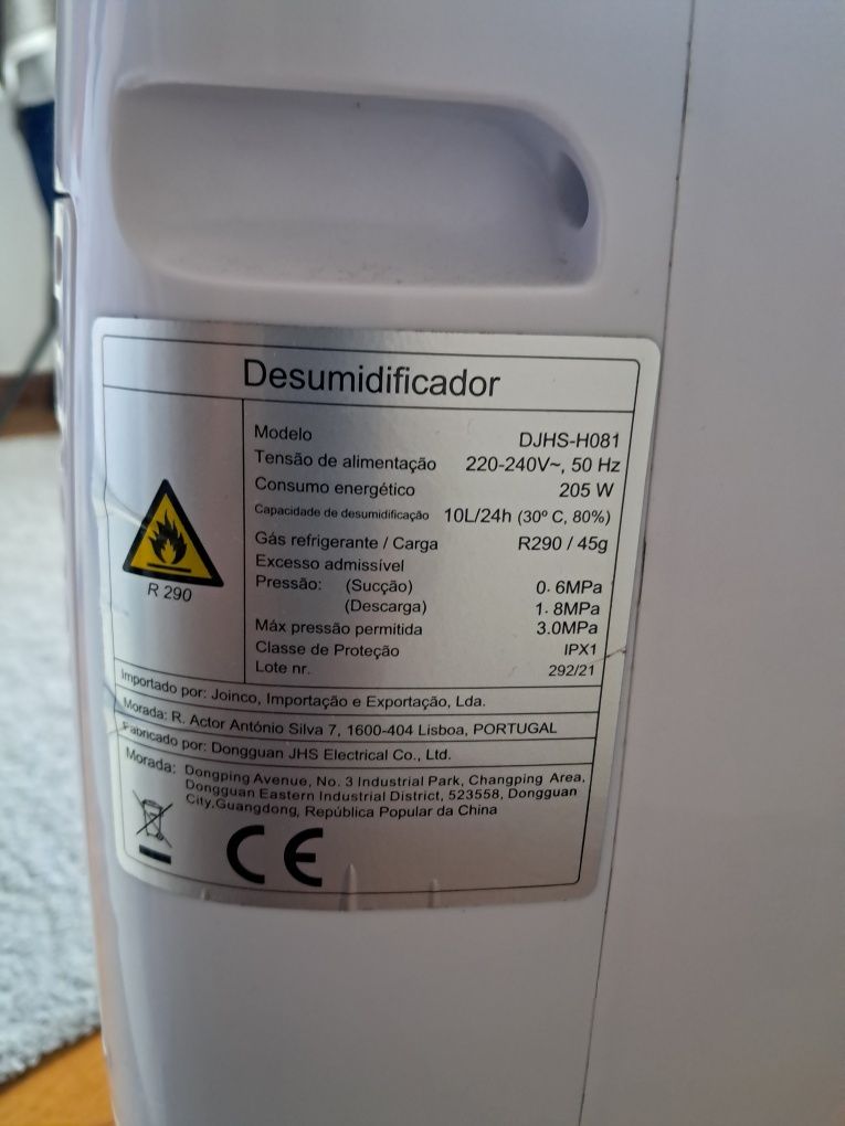 Desumidificador Hoften