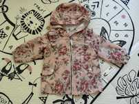 Kurtka newbie w piwonie 74cm