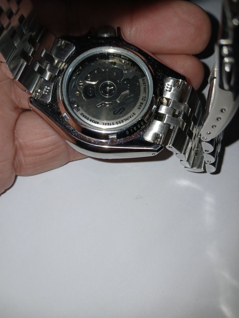 Relógio Seiko automático GMT