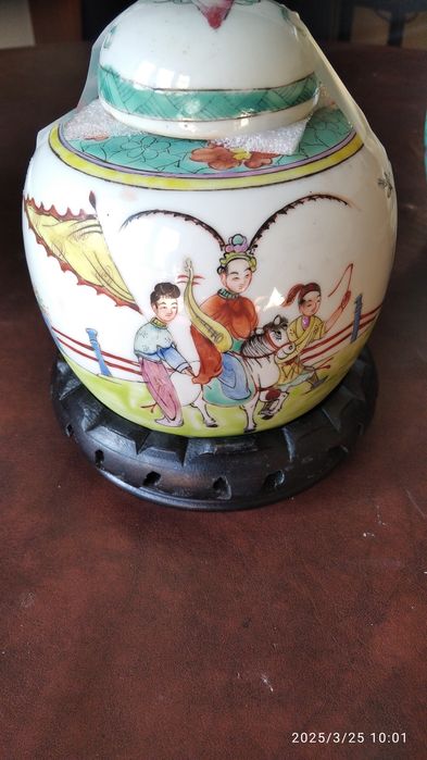 Lote de 3 peças de porcelana chinesa