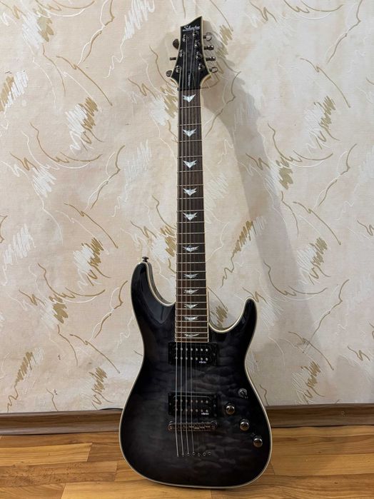 Електрогітара 7 струн Schecter Omen Extreme 7 STBLK