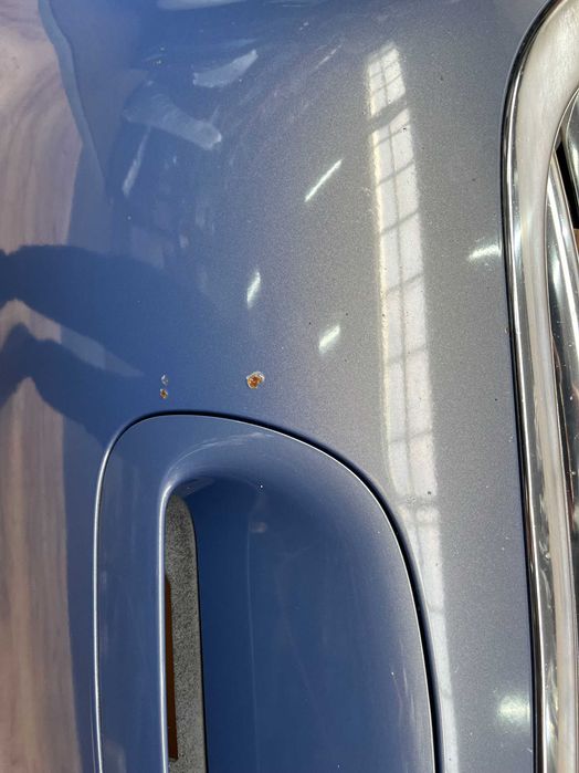 Maska Mini Cooper kolor cool blue metalic