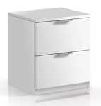 Mesa de cabeceira de baixo custo Blanco 38 x 45 x 33,5 cm