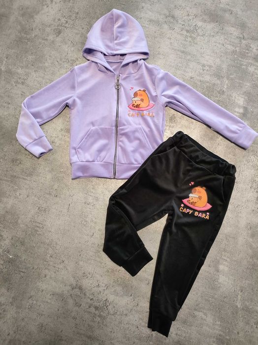 Dres dziewczęcy welurowy Kapibara Capybara 158