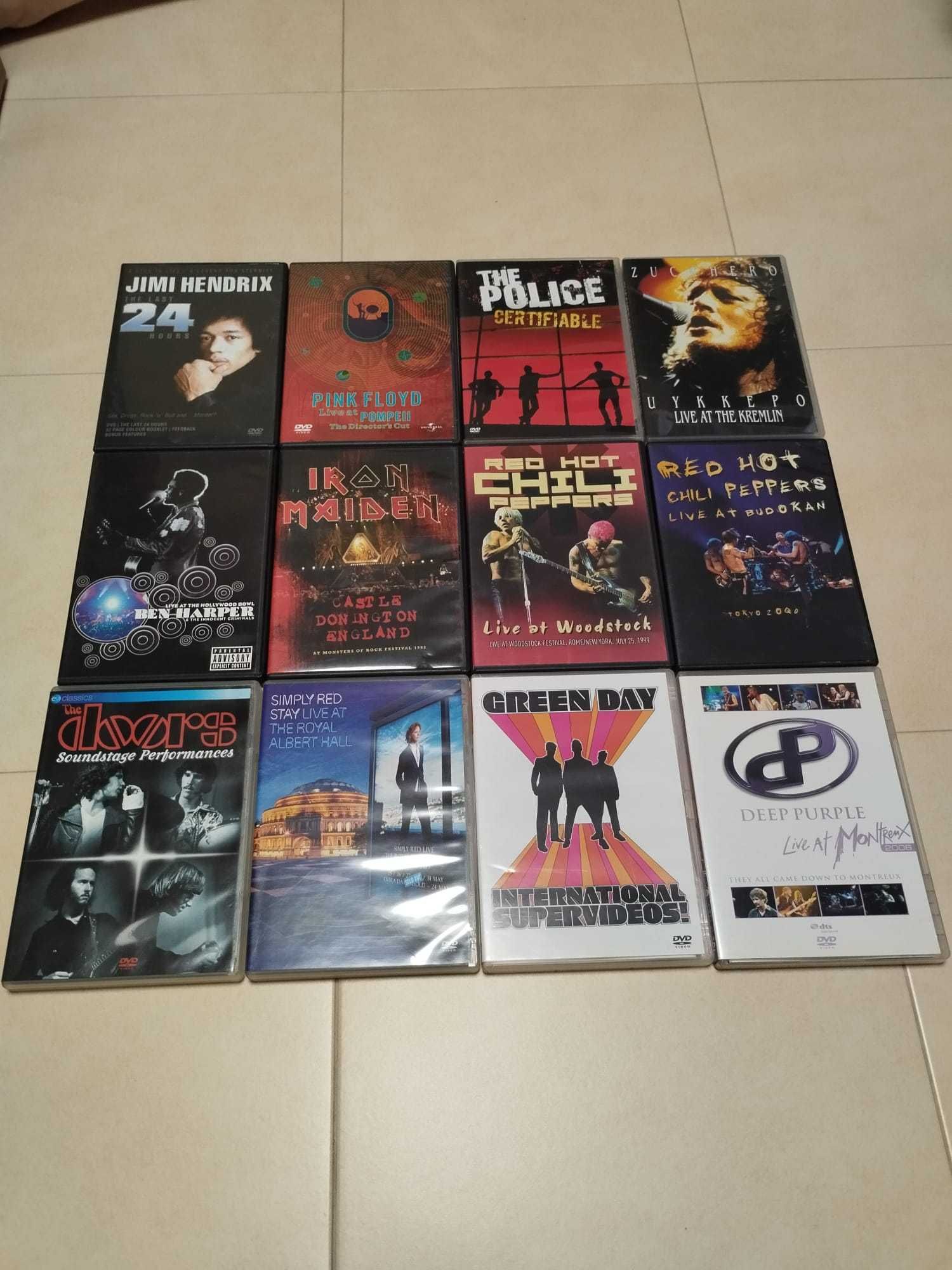 DVD Variados Música - Títulos na Descrição