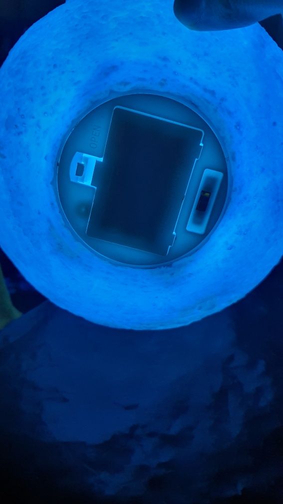 Lua de decoração 3D
