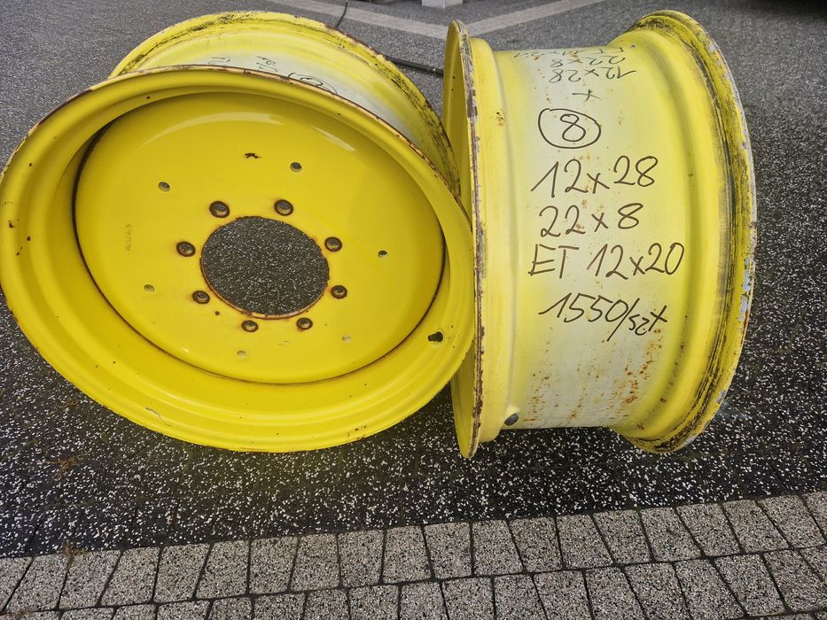 Felga 14x28 fendt 16x28 John deere 12x28  CASSE claas 18x28