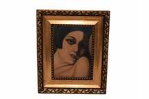 TAMARA De Łempicka - Portret Kobiety - Kobieta - Art Deco-Obraz Olejny