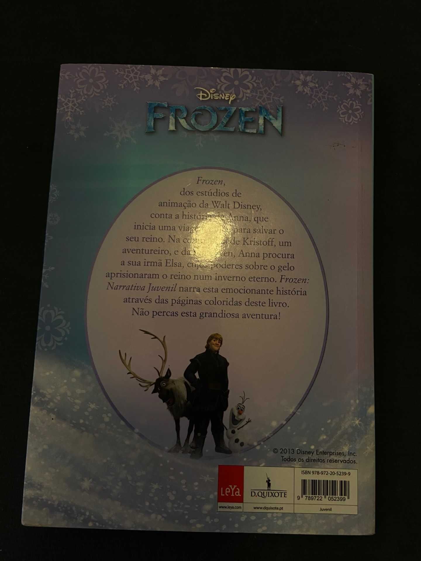 Livro-Frozen da Disney