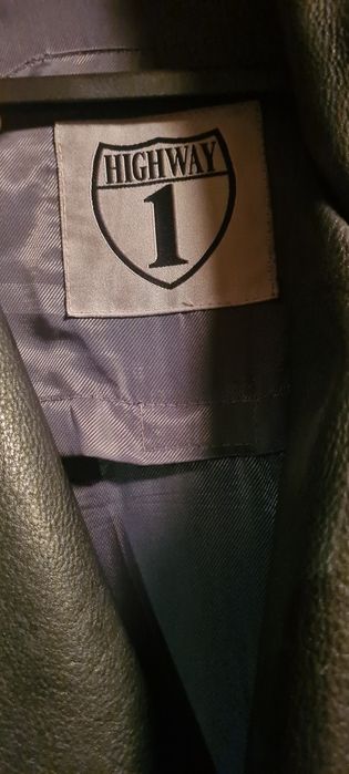 Kurtka skórzana męska