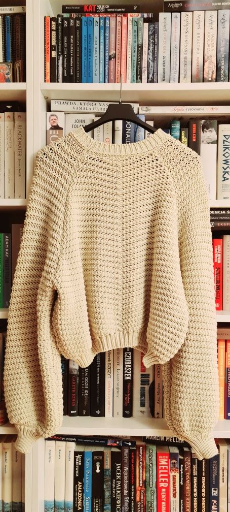 Vicolo sweter bufiaste rękawy,oversize,,uni
