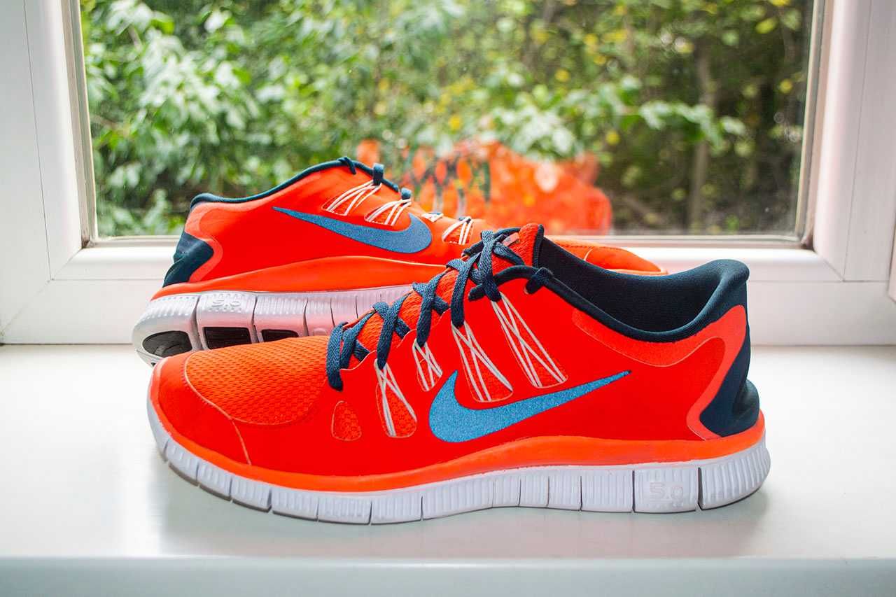 ‼️Кросівки бігові Nike Free 5.0 M Running Red Coral 43,5 р. оригінал