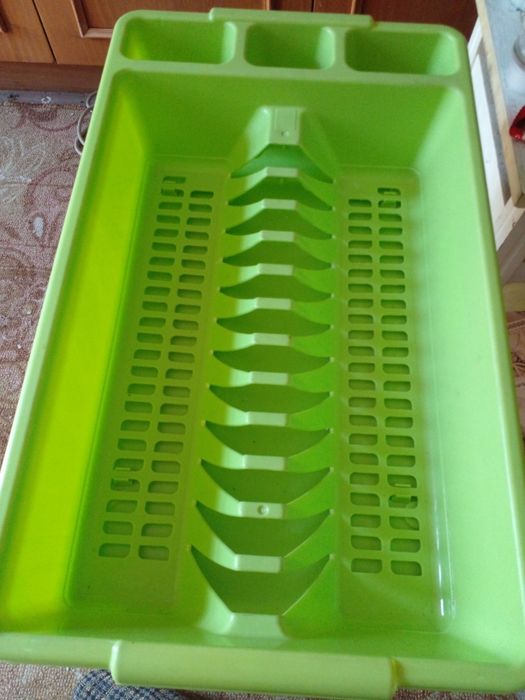 Советская пластиковая подставка для посуды