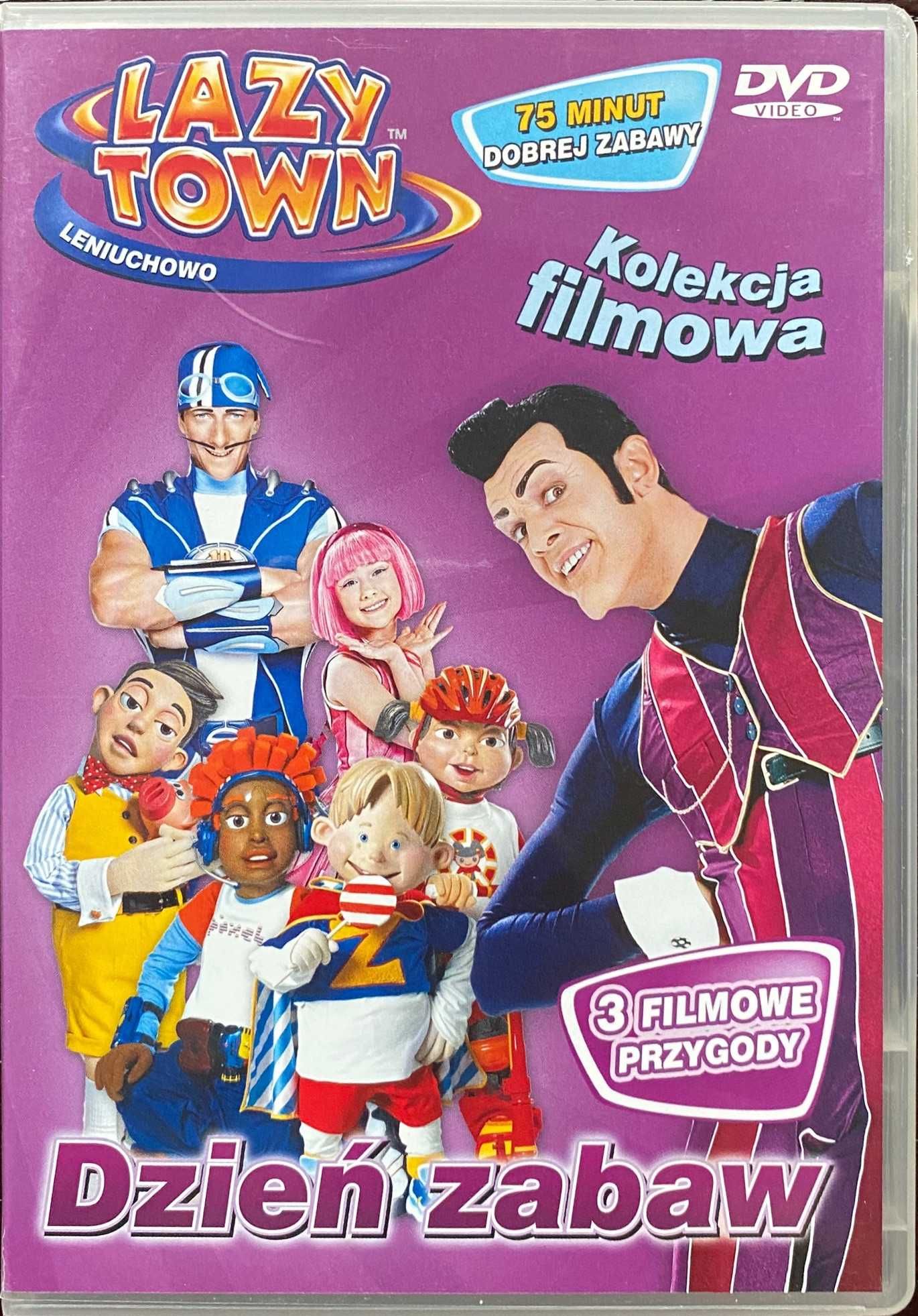 Film DVD Lazy Town Leniuchowo 3 FILMOWE PRZYGODY Dzień zabaw