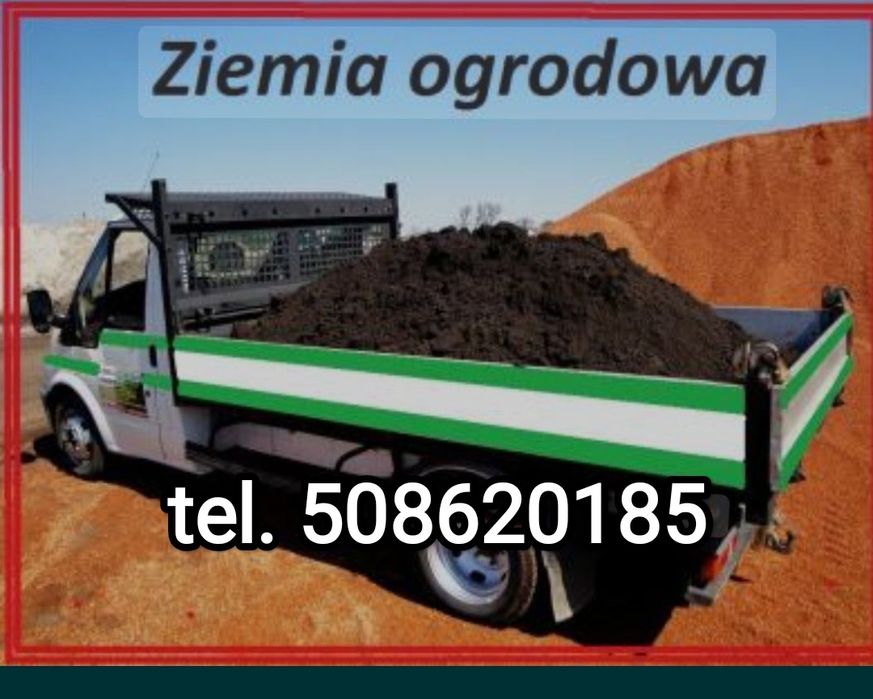 Ziemia Ogrodowa Siana Torf Sprzedaż Dowóz Warzywa Ogród Trawnik Krzewy