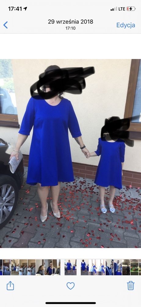 Sukienka dla mamy i córki