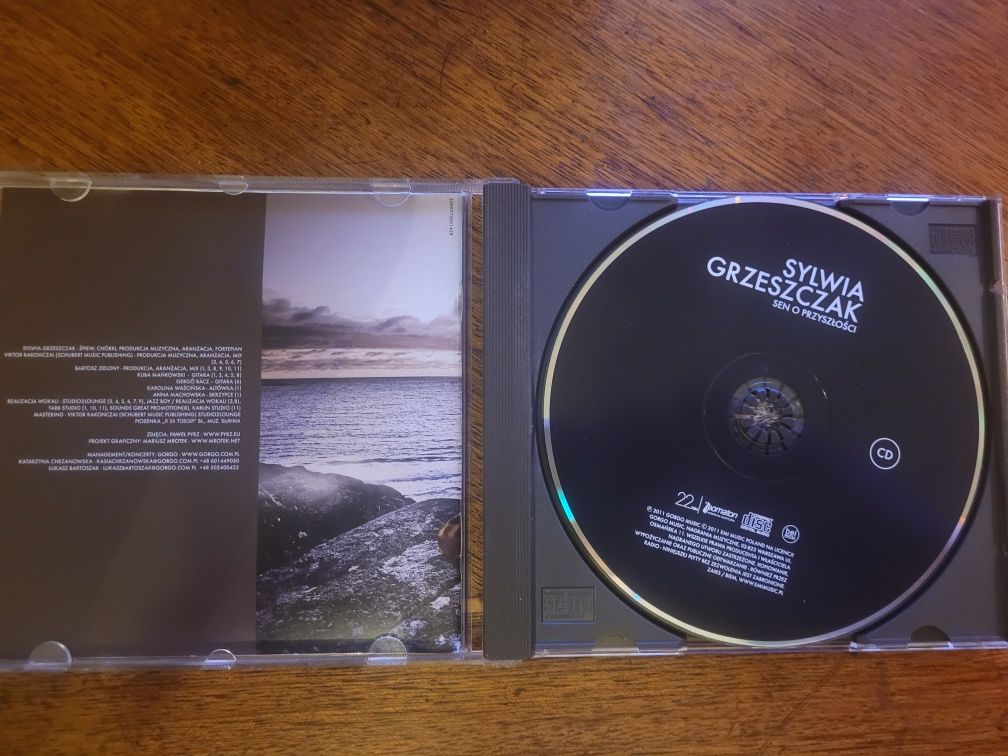 CD Sylwia Grzeszczak Sen o przyszłości 2011 EMI / Gorgo