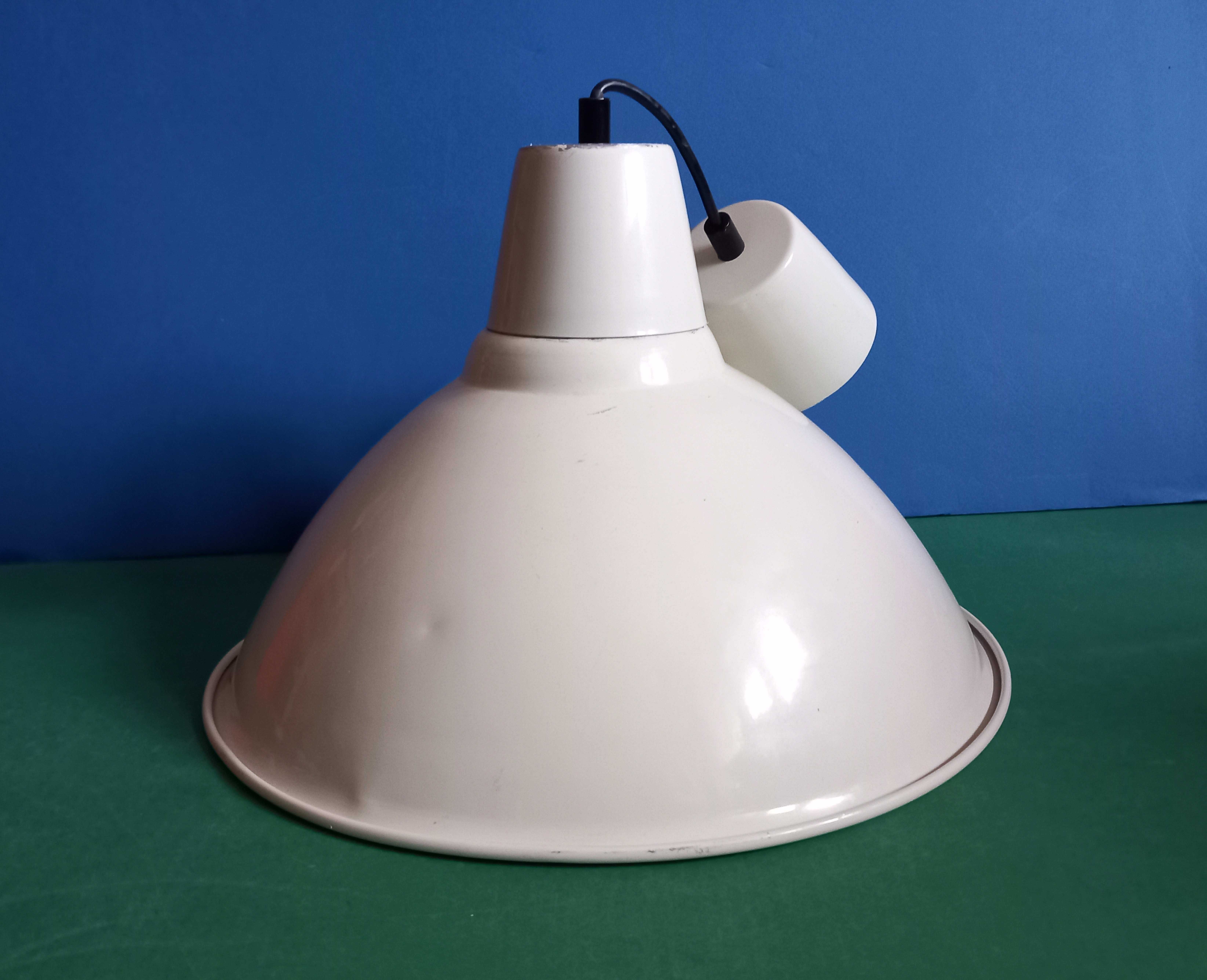 Oprawa metalowa Lampa wisząca IKEA kremowa śr. 38cm