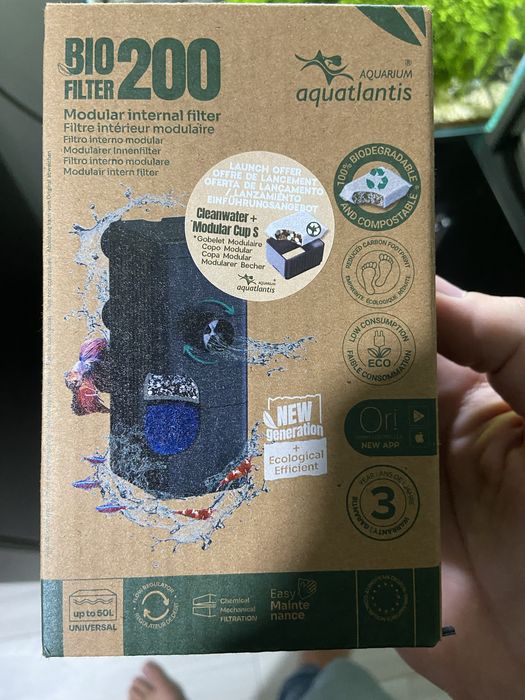 Ofereço Aquatlantis Nano Cube com vivos