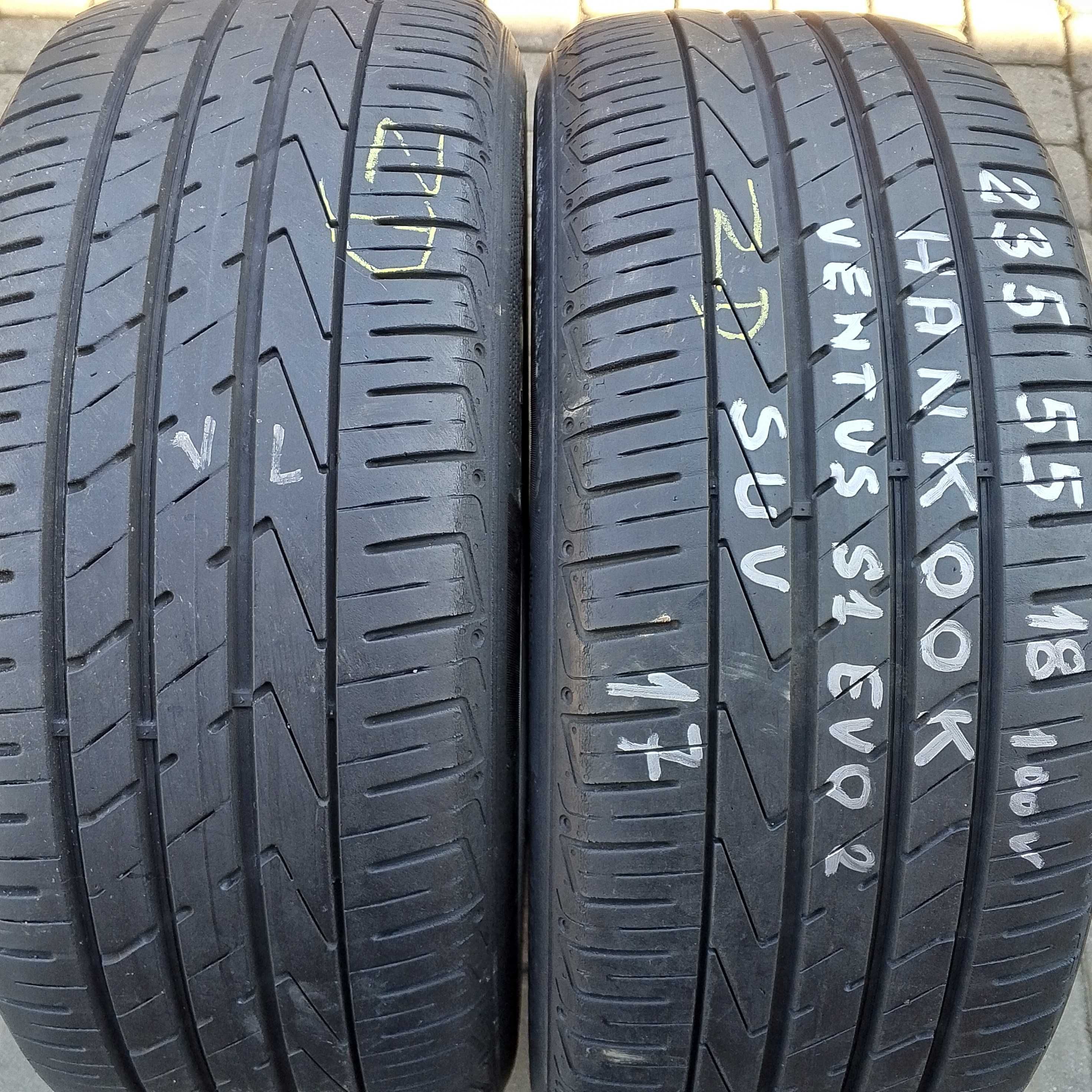 opony jak NOWE 2 szt. 235/55/18 Hankook Ventus SUV
