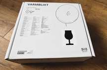 Varmblixt lampa stołowa