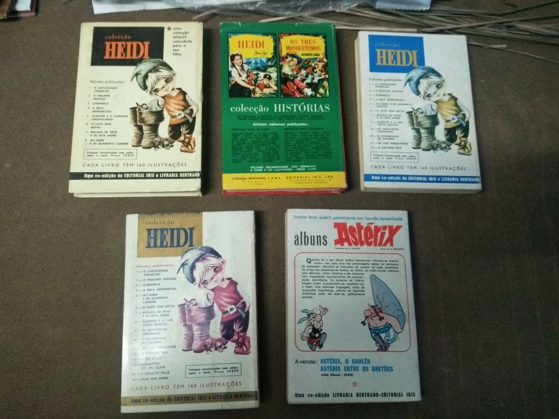 Almanaque Bertrand 1965, 1966, 1967, 1968 e 1969