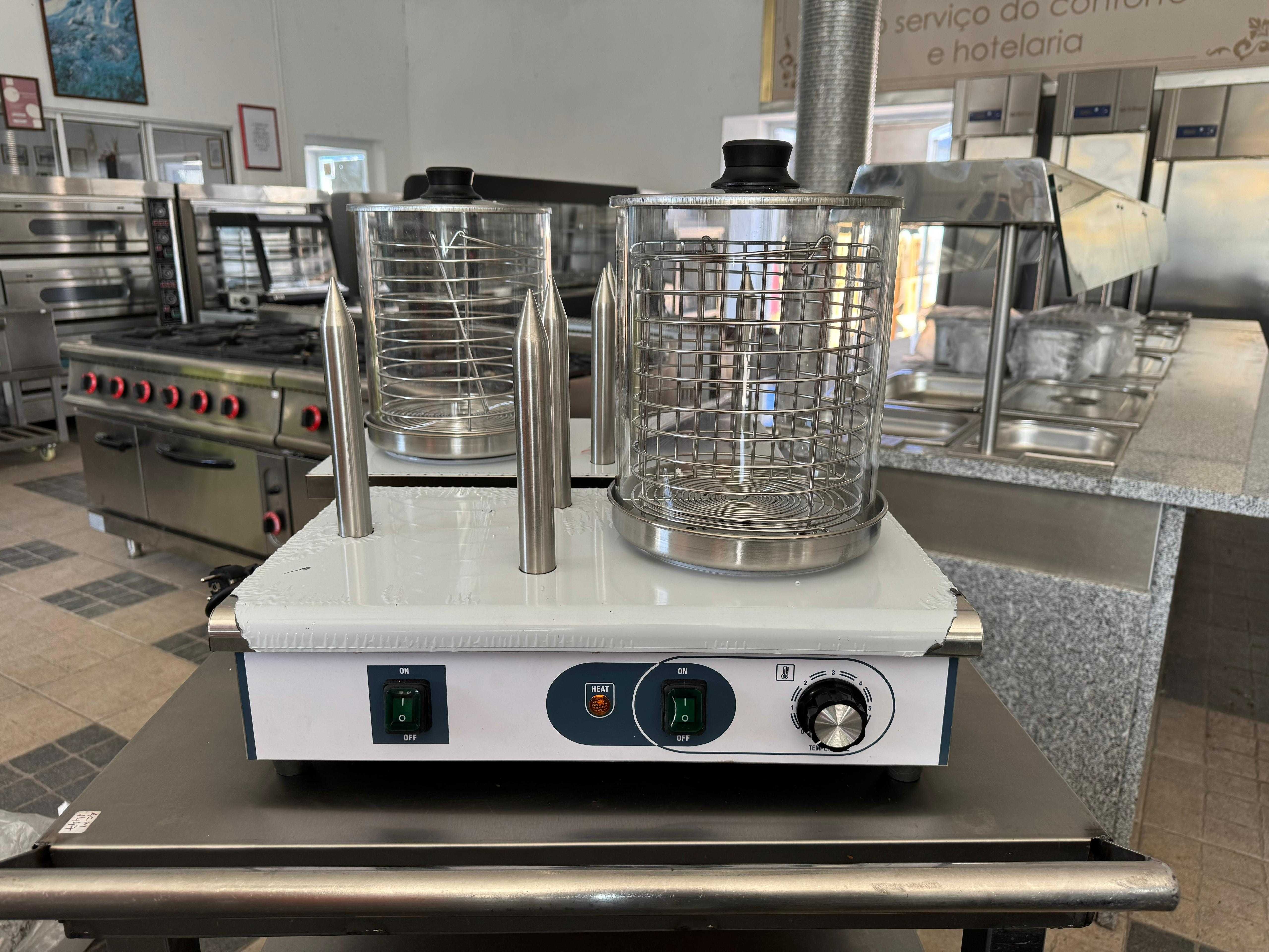 ACM1613 - Máquina Cachorro Quente de 3 Espetos - NOVA