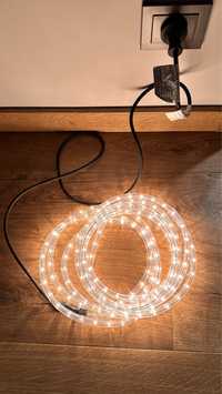 Łancuch świetlny lampki hermetyczne 5m