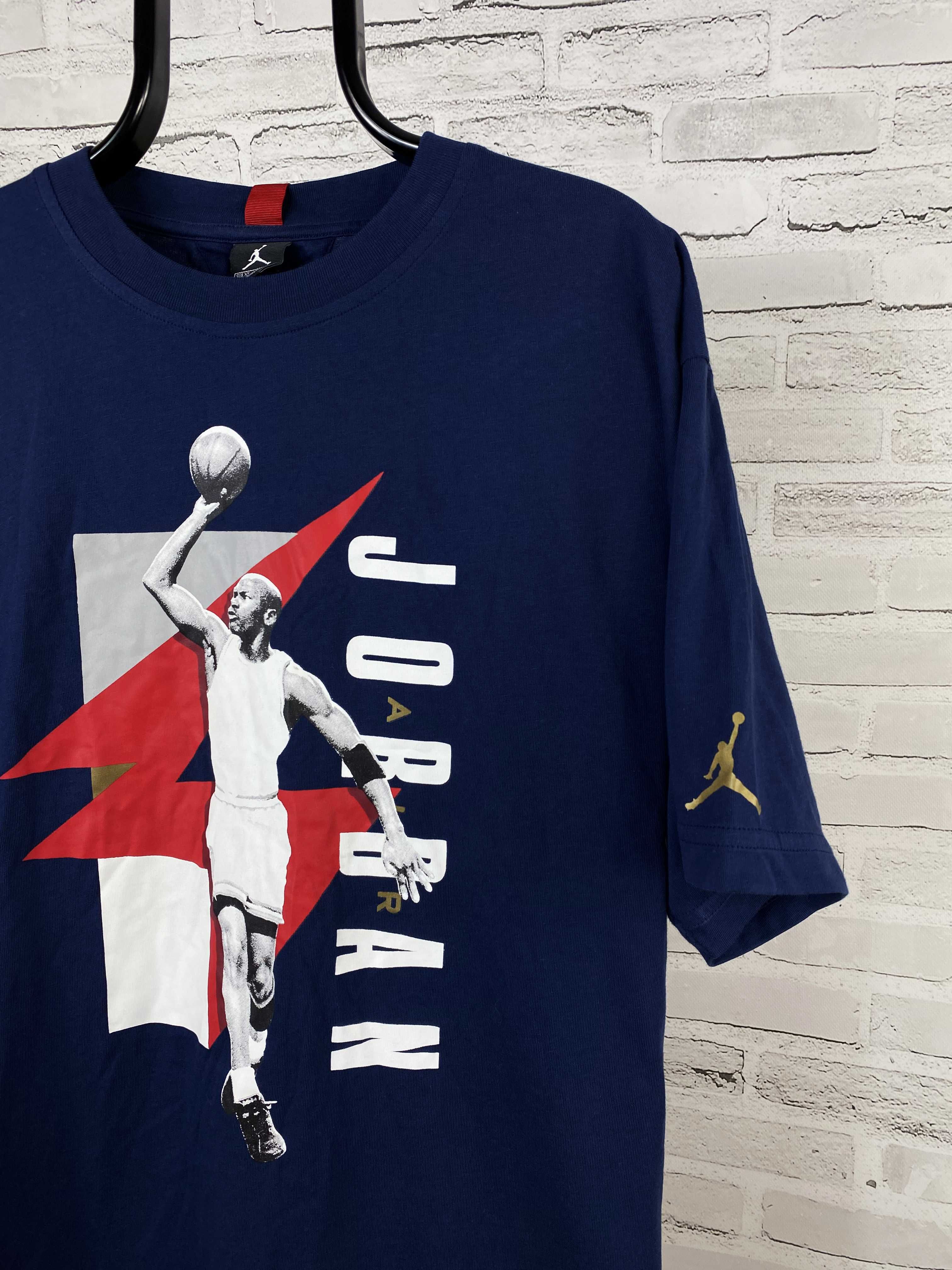 AIR JORDAN T-Shirt Koszulka Męska Bawełniana Super Stan Rozmiar XL