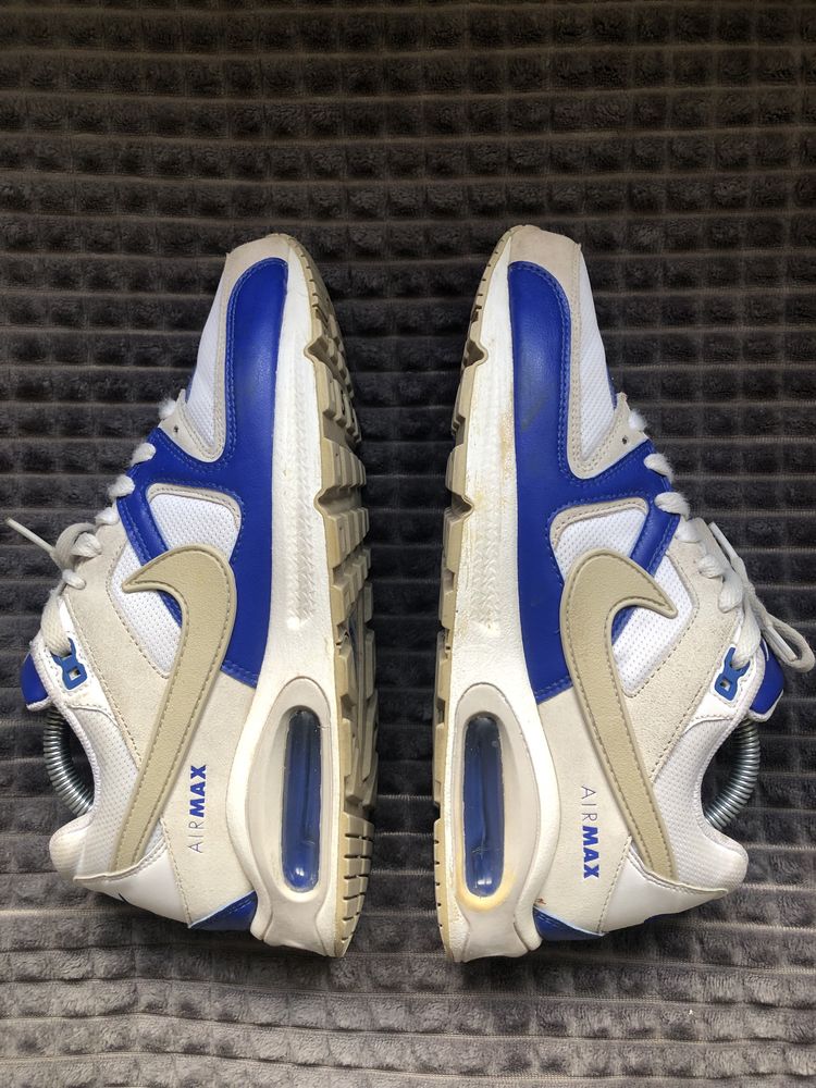 NIKE AIR MAX (42) 27см Command мужские кроссовки белые оригинал