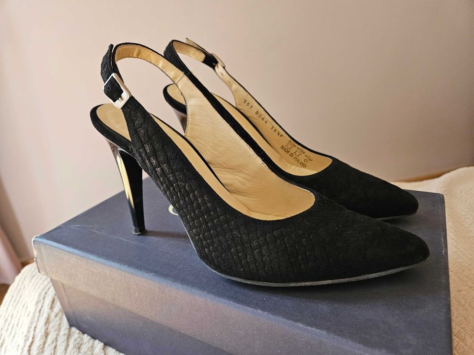 Czółenka bez pięty Ryłko