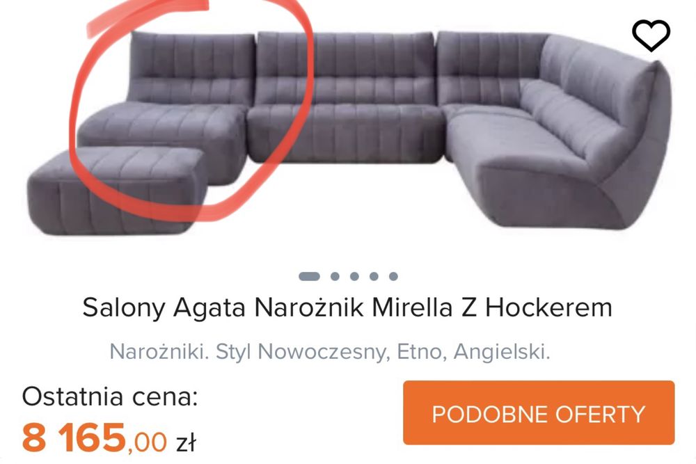 Fotel Leżanka Mirella Agata Meble