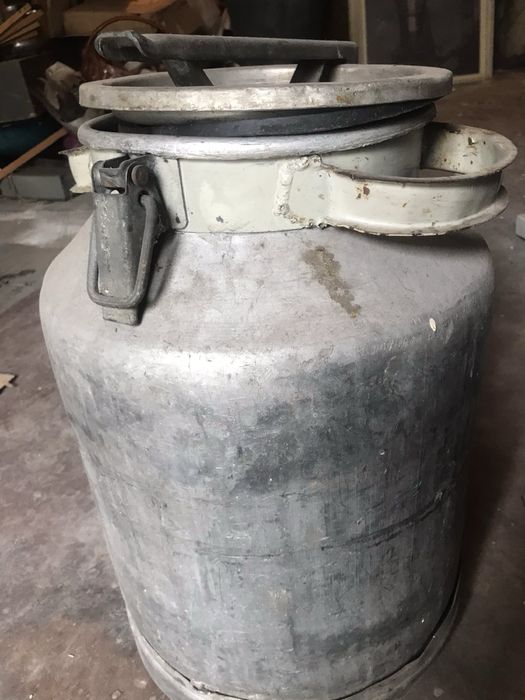 Бідон алюмінієвий 40 л (для молока, меду) Бидон алюминевый