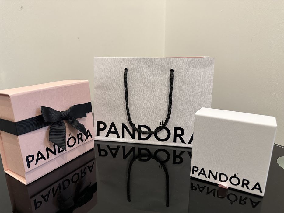 Браслет Pandora срібло 925 з паве