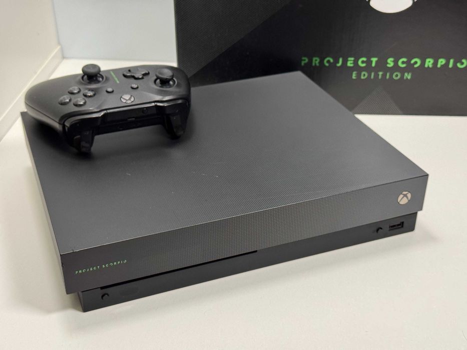Konsola XBOX ONE X PROJECT SCORPIO 1TB z Padem Napędem Gwarancja