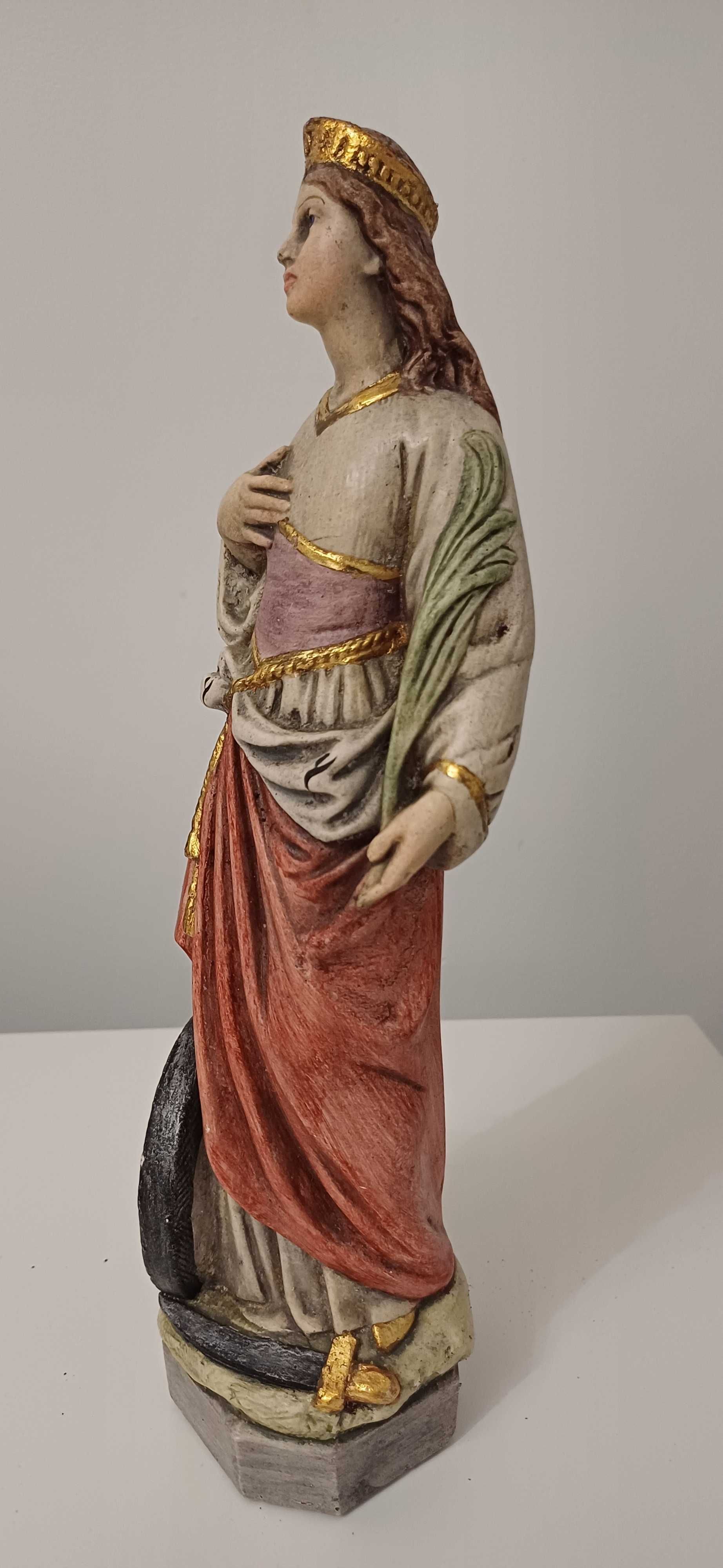 Stara figura Święta Katarzyna Aleksandryjska