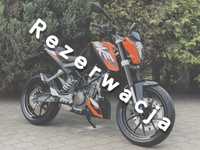 KTM Duke 125 2013r, ABS, RATY, idealny stan, bezwypadkowy, VAT marża, transport