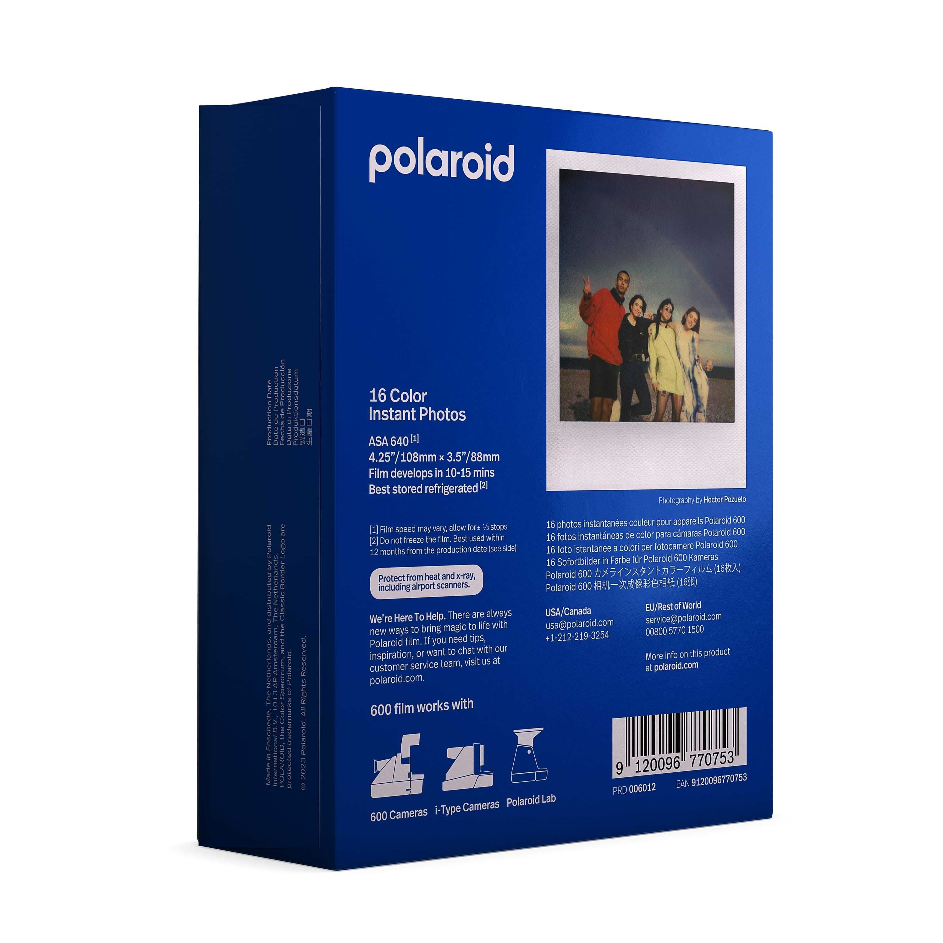 Фотопленка Polaroid Color Film for 600 - двойная упаковка