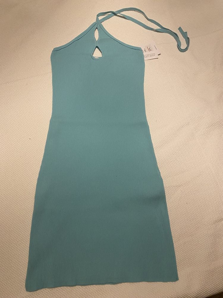 Vestido NOVO da Bershka, azul, Tam. M