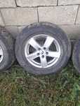 Продам легкосплавні диски (титани) R14 5x100 резина 195/70 14
