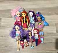 Zestaw lalek barbie my little pony cave club enchantimals