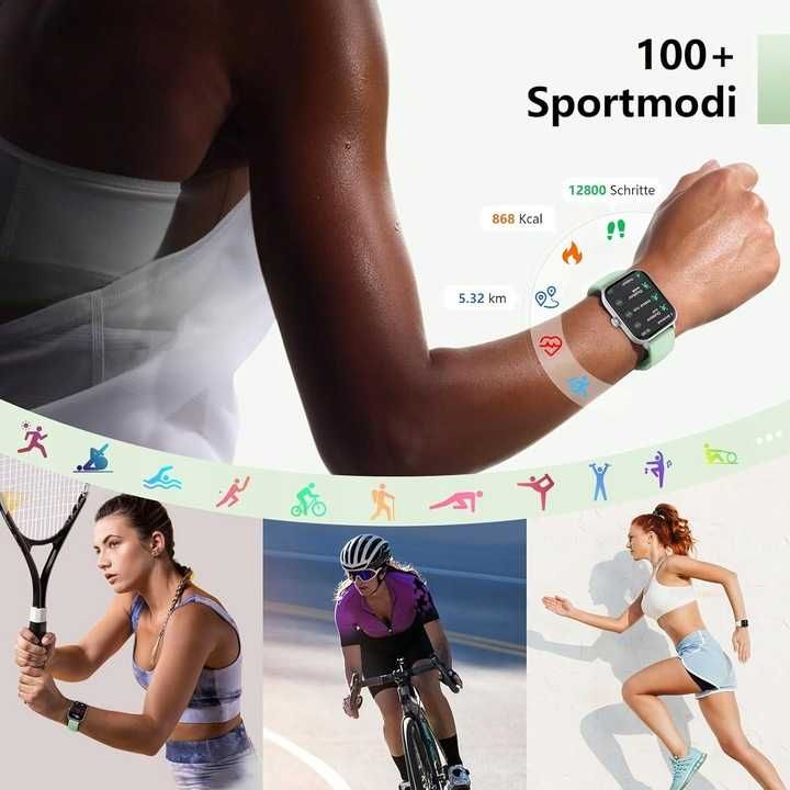 Smartwatch IDW19 Bluetooth Call Fitness  kompatybilny z Androidem, iOS