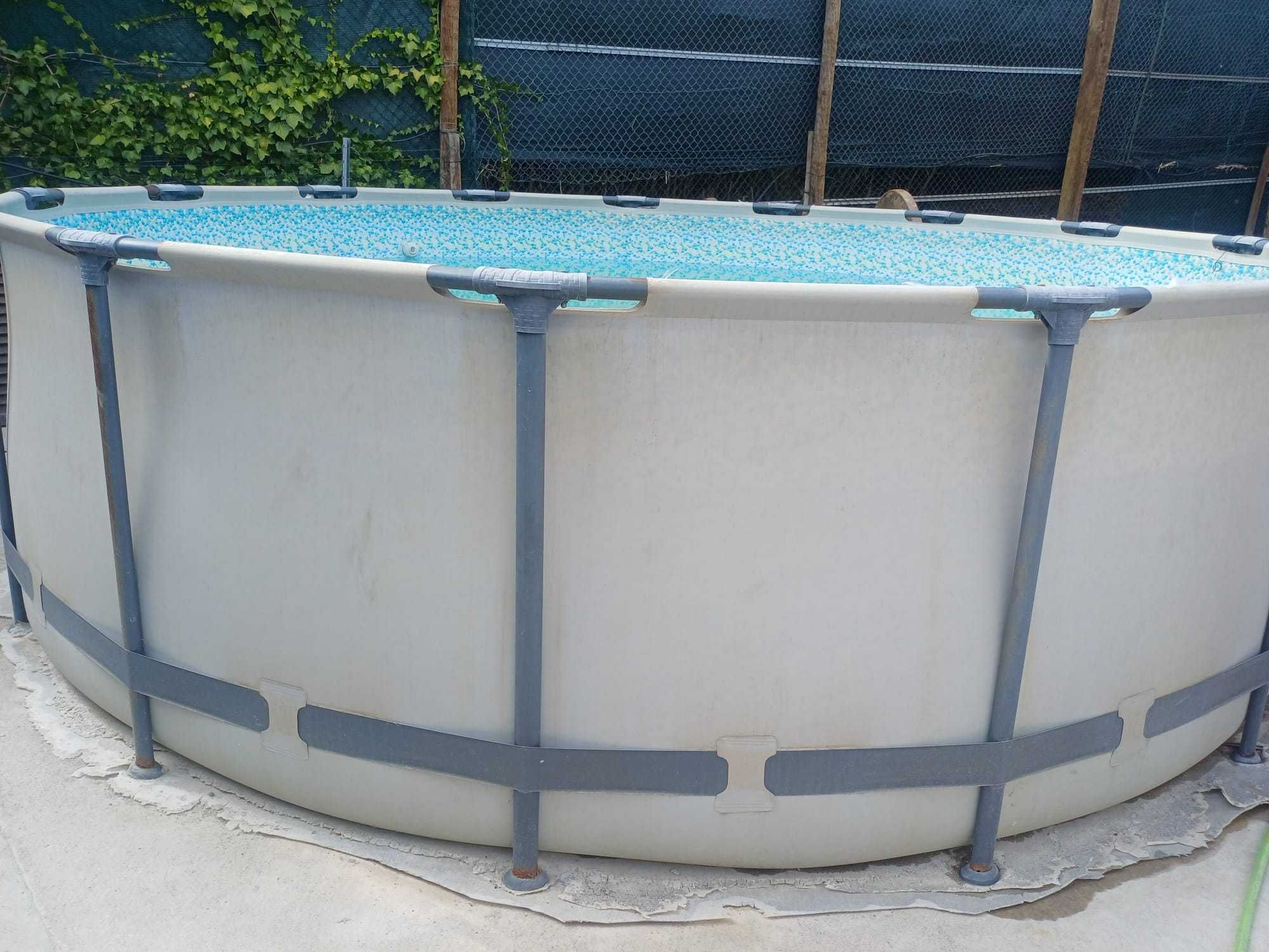 Piscina de tela, oferta de bomba de filtro