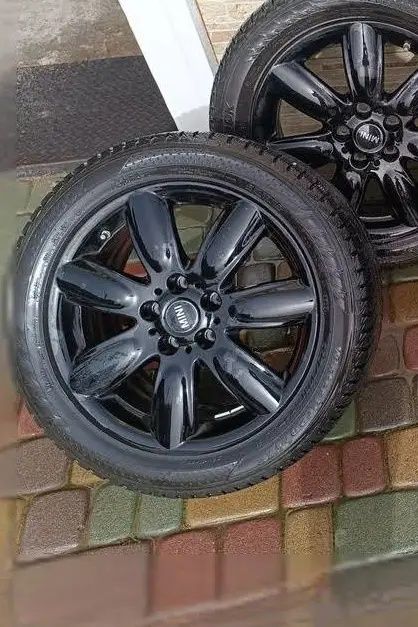 Диски + шини зима в Подарок mini bmw R17 5*112