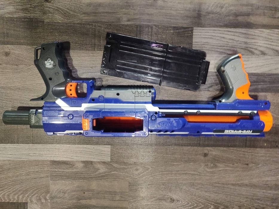 Бластер Нерф Элит Рэмпейдж Nerf Rampage N-Strike Elite Toy Blaster wit